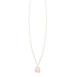 Kendra Scott Kiri Necklace in Rose Quartz